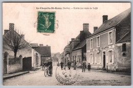 (72) 523, La Chapelle Saint Remy, Bouveret, Entrée Par La Route De Tuffé, Café Du Midi Graffin - Sonstige & Ohne Zuordnung