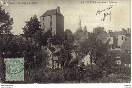 36 LA CHATRE En 1906 Vieux Quartier Animée Femme Panier VOIR DOS L. Pouget Photo édit - La Chatre