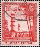 Pakistan Poste Obl Yv: 68 Mi: Mausolée De L'Empereur Jehangir (TB Cachet Rond) - Pakistan