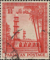 Pakistan Poste Obl Yv: 68 Mi: Mausolée De L'Empereur Jehangir (cachet Rond) - Pakistan