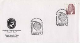 SPAIN. POSTMARK. LAST DAY OF CIRCULATION OF THE PESETA. TARAZONA. 2002 - Sonstige & Ohne Zuordnung