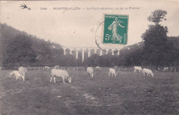 58 - Nievre -  MONTREUILLON - Le Pont Aqueduc Vu De La Prairie - Other & Unclassified