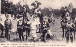 60 -  Oise - COMPIEGNE - Fetes En L Honneur De Jeanne D Arc 1911 - Chevaliers Se Rendant Au Tournoi - Compiegne