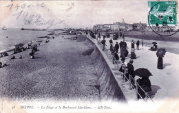 76 - Seine Maritime -  DIEPPE - La Plage Et Le Boulevard Maritime - Dieppe