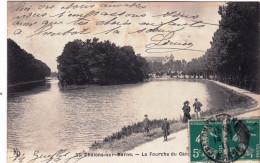 51 - Marne -  CHALONS Sur MARNE - La Fourche Du Canal - Châlons-sur-Marne
