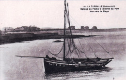 44 - Loire Atlantique - Barque De Peche A L Entrée Du Port - Vue Vers La Plage - La Turballe