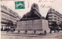 75 - PARIS 14 - Place Denfert Rochereau -  Le Lion De Belfort - Distretto: 14