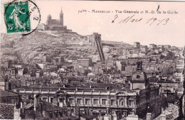 13 - MARSEILLE -  Vue Generale Et Notre Dame De La Garde - Non Classés