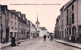 44 - Loire Atlantique -  LE TEMPLE  De BRETAGNE - La Grande Rue Pres L église - Sonstige & Ohne Zuordnung