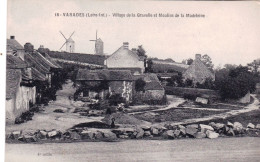 44 - Loire Atlantique -  VARADES -  Village De La Gravelle Et Moulins De La Madeleine - Varades