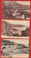 AE764  06 ALPES MARITIMES THEOULE 3 CARTES POSTALES ANCIENNES - Andere & Zonder Classificatie