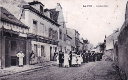 77 - Seine Et Marne -  LE PIN - Grande Rue - La Noce Dans Le Village - Café - Boucherie - Other & Unclassified