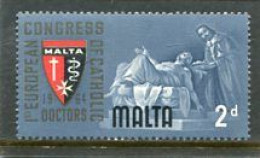 MALTA - 1964  2d  DOCTORS CONGRESS  MINT NH - Malte