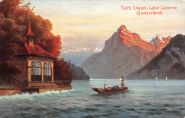 R334504 Tells Chapel. Lake Lucerne. Switzerland. Ernest Nister. London. Series 1 - Other & Unclassified