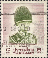 Thailande Poste Obl Yv:1294 Mi:1321 Rama IX (Belle Obl.mécanique) - Tailandia
