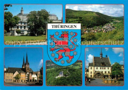 72846154 Thueringen Region Rudolstadt Schloss Heidecksburg Sitzendorf Saalfeld B - Erfurt