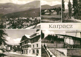 72846125 Karpacz Panorama Ferienhaus Berghotel Waldpartie Bergstation Bergbahn  - Polen