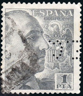 Madrid - Perforado - Edi O 1056 - "B.E.C." (Banco) - Used Stamps