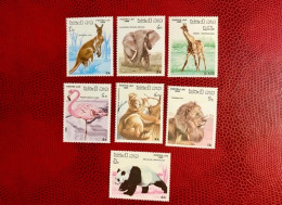 LAOS 1986  Complete 7v Neuf MNH ** YT Mamíferos Mammals Säugetiere Mammiferi Mammifère - Altri & Non Classificati