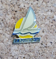 Pin's - Voilier - La Poste - Bateaux