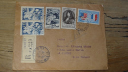 Enveloppe Recommandée PARIS Pour LA CIOTAT - 1953  ............BOITE1.......... 481 - 1921-1960: Période Moderne