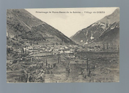 CPA - 38 - Pèlerinage De Notre-Dame De La Salette - Village De Corps - Non Circulée - Corps