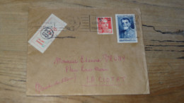 Enveloppe Recommandée PARIS Pour LA CIOTAT - 1949  ............BOITE1.......... 482 - 1921-1960: Modern Period