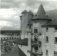 SAUMUR Vers 1960 Le Château Photo 14 X 14 Cm  MAINE-ET-LOIRE - Orte