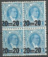 Turkey; 1959 Surcharged Postage Stamp "Shifted Overprint" MNG - Unused Stamps