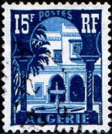 Algérie Poste Obl Yv:314 Mi:328 Cour Mauresque Du Musée Du Bardo (cachet Rond) - Usati