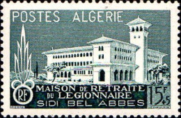 Algérie Poste N** Yv:334 Mi:353 Maison De Retraite Du Légionnaire Sidi Bel Abbes - Ungebraucht