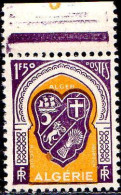Algérie Poste N** Yv:258 Mi:265 Alger Armoiries Bord De Feuille - Unused Stamps