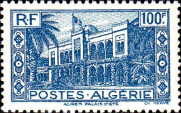 Algérie Poste N** Yv:203 Mi:201 Alger Palais D'été (Impres.au Dos) - Nuovi