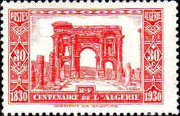 Algérie Poste N** Yv: 91 Mi:92 Timgad Arc De Trajan (Dent(s) 1 Peu Courte) - Nuevos