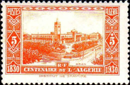 Algérie Poste N** Yv: 87 Mi:88 Oran La Gare - Nuevos