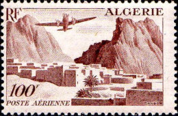 Algérie Avion N** Yv:10 Mi:287 Gorges D'El Kantara - Aéreo