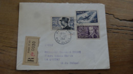 Enveloppe Recommandée PARIS Pour LA CIOTAT - 1954  ............BOITE1.......... 485 - 1921-1960: Periodo Moderno