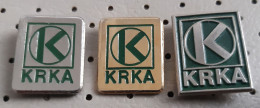 KRKA Novo Mesto Pharmacy Medicine Medical Slovenia Pins - Médical