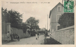 Champagne * Route , Chemin D'ecully * Attelage Villageois - Sonstige & Ohne Zuordnung