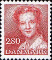 Danemark Poste N** Yv: 826/828 Reine Margrethe II - Ongebruikt