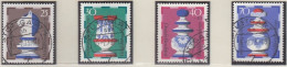 BRD  742-745, Gestempelt, Wohlfahrt: Schachfiguren, 1972 - Usados