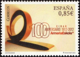 España 2012 Edifil 4727 Sello ** Armeria Eskola Eibar Michel 4703 Yvert 4408 Spain Stamp Timbre Espagne Briefmarke - Ongebruikt