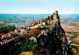 72844885 San Marino Repubblica Fliegeraufnahme Mit Burg San Marino - Saint-Marin