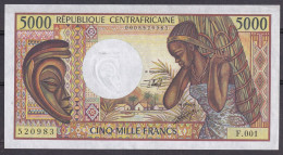 Republique Centrafricaine  5000 Fr  UNC  !! - Sonstige – Afrika