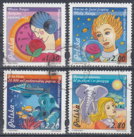 ⁕ Poland / Polska 2005 ⁕ Children's Day Mi.4186-4189 ⁕ 4v Used - Gebraucht