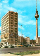 72844794 Berlin Alexanderplatz Fernsehturm Haus Des Lehrers Berlin - Andere & Zonder Classificatie