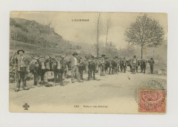 L'Auvergne : Retour Des Champs - Attelages Auvergnats, Paysans (z4146) - Sonstige & Ohne Zuordnung