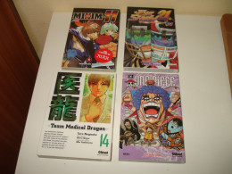 C56(14) / Lot 4 Mangas NEUF -  One Piece - Team Médical Dragon - Mixim 11 - Eya Shield 21 - Mangas Version Francesa