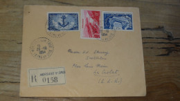 Enveloppe Recommandée MORSANG Pour LA CIOTAT - 1954  ............BOITE1.......... 492 - 1921-1960: Période Moderne