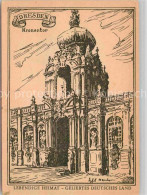 72844762 Dresden Kronentor Kuenstlerkarte Dresden - Dresden